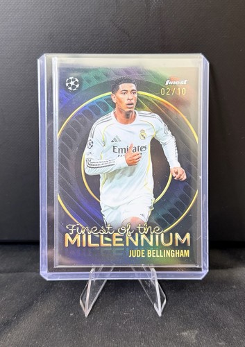 Jude Bellingham Black /10 Finest of the Millennium 2025-26 Topps Finest UCC