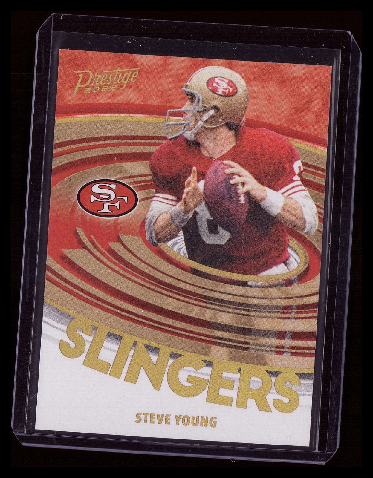 2022 Panini Prestige Steve Young Slingers Case Hit # SL-26