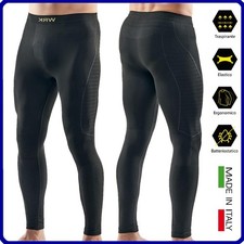 Calzamaglia da uomo termica tecnica invernale sport lavoro sci collant leggings
