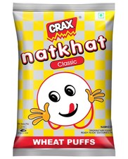 Natkhat Corn Puffs Classic Snacks Light & Tasty 120 Pcs. | Buy 3 Get 1 free