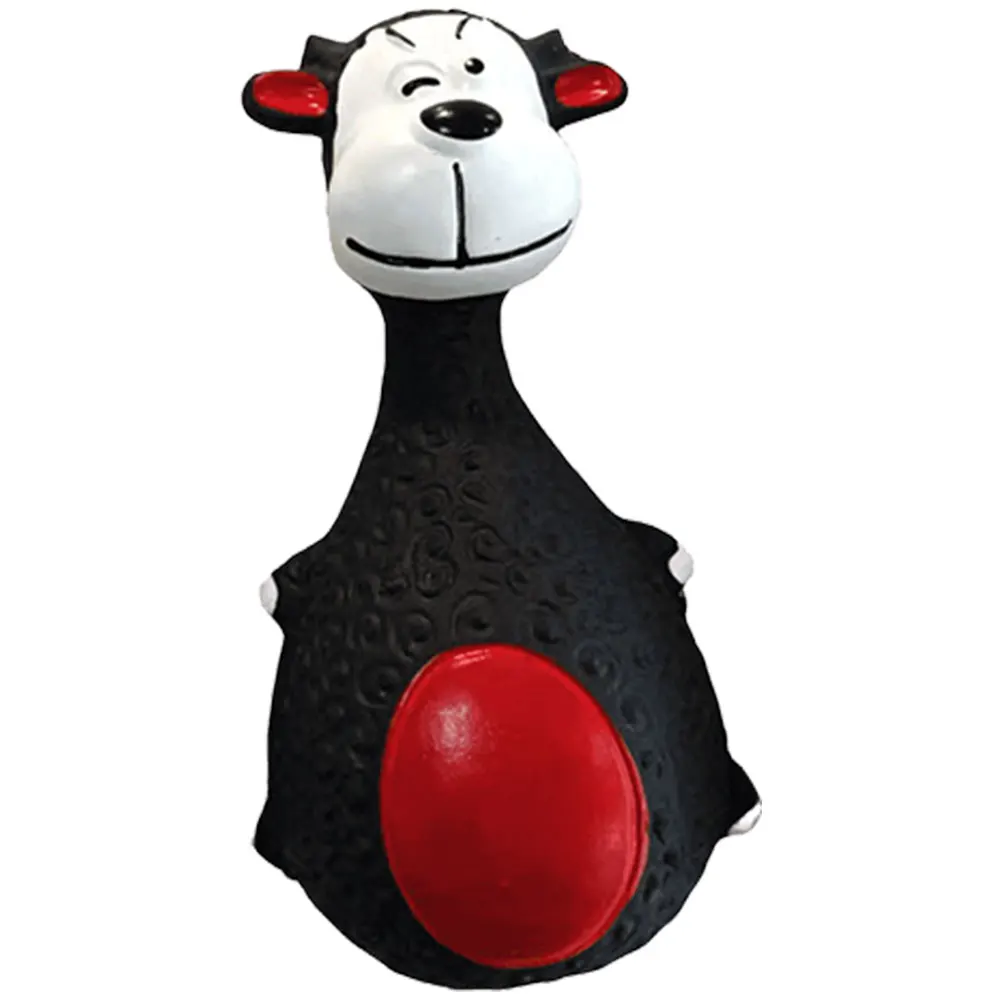 Latex Squeaky Dog Football Toy Bite Resistant Chew Training Toy UK