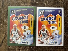 2025 Donruss WNBA - Courtney Williams - Crunch Time - Green Fireworks #276/399