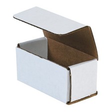 150 - 4x2x2 White Corrugated Mailers , 3 bundles of 50 each