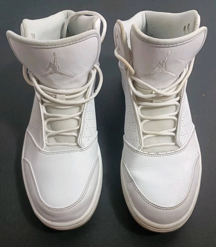 Nike Hombres Jordan 1 Flight 5 881435-100 Blanco Zapatos de Baloncesto Tenis 9.5 Ki2 Foto 4 de 4