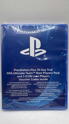 Playstation Plus 14 Trial FIFA Ultimate Team Rare Players Pack PS3