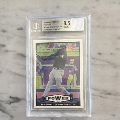 Upper Deck 1999 Victory Power Trip #366 Ken Griffey Jr Mariners Graded Jersey