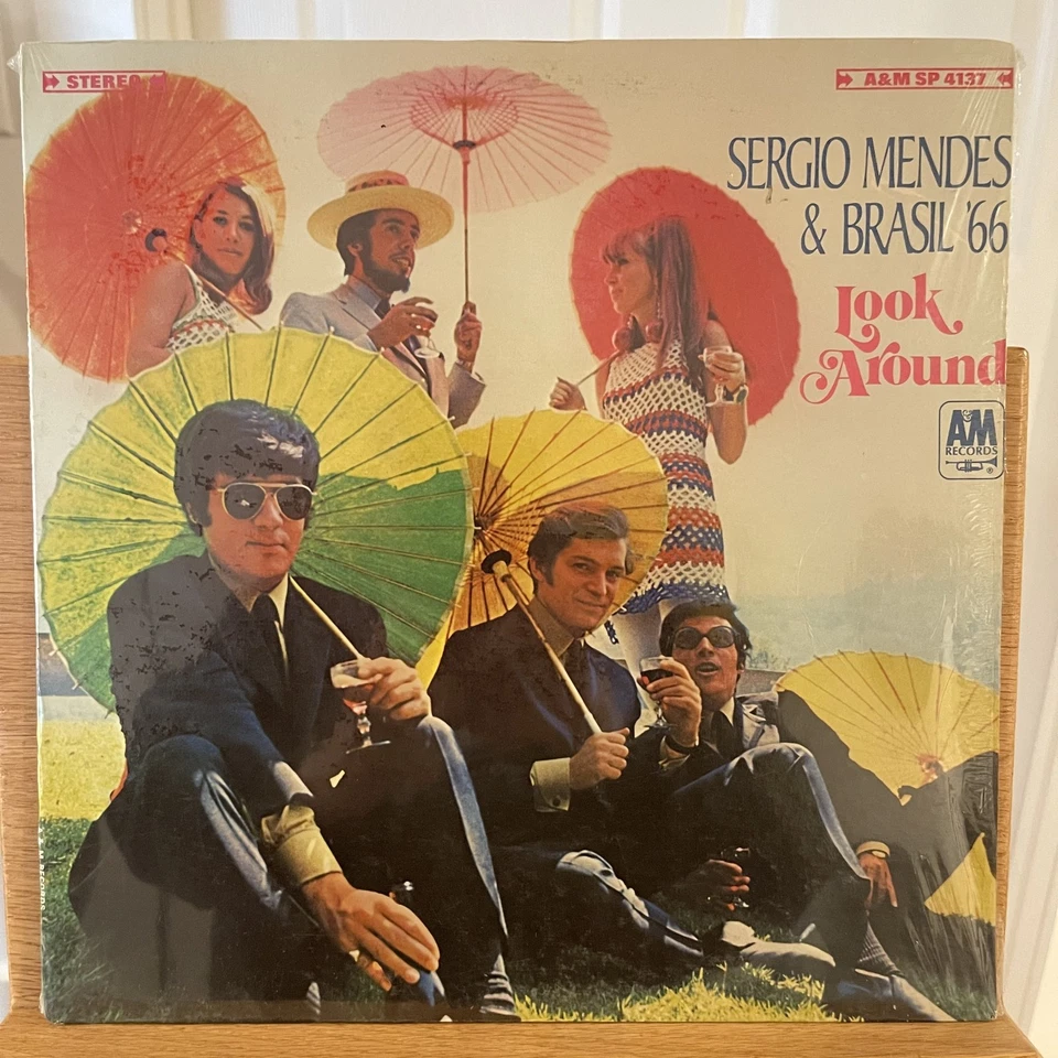 Sergio Mendes & Brasil 66 Look Around Vinyl LP A&M SP 4137 1st Pressing Shrink - Image 2 of 4