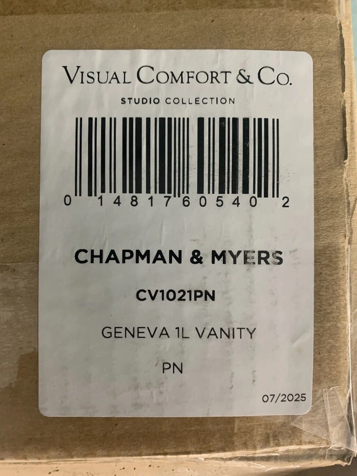 Aplique de pared Visual Comfort & Co CHD2050 níquel pulido Foto 3 de 3