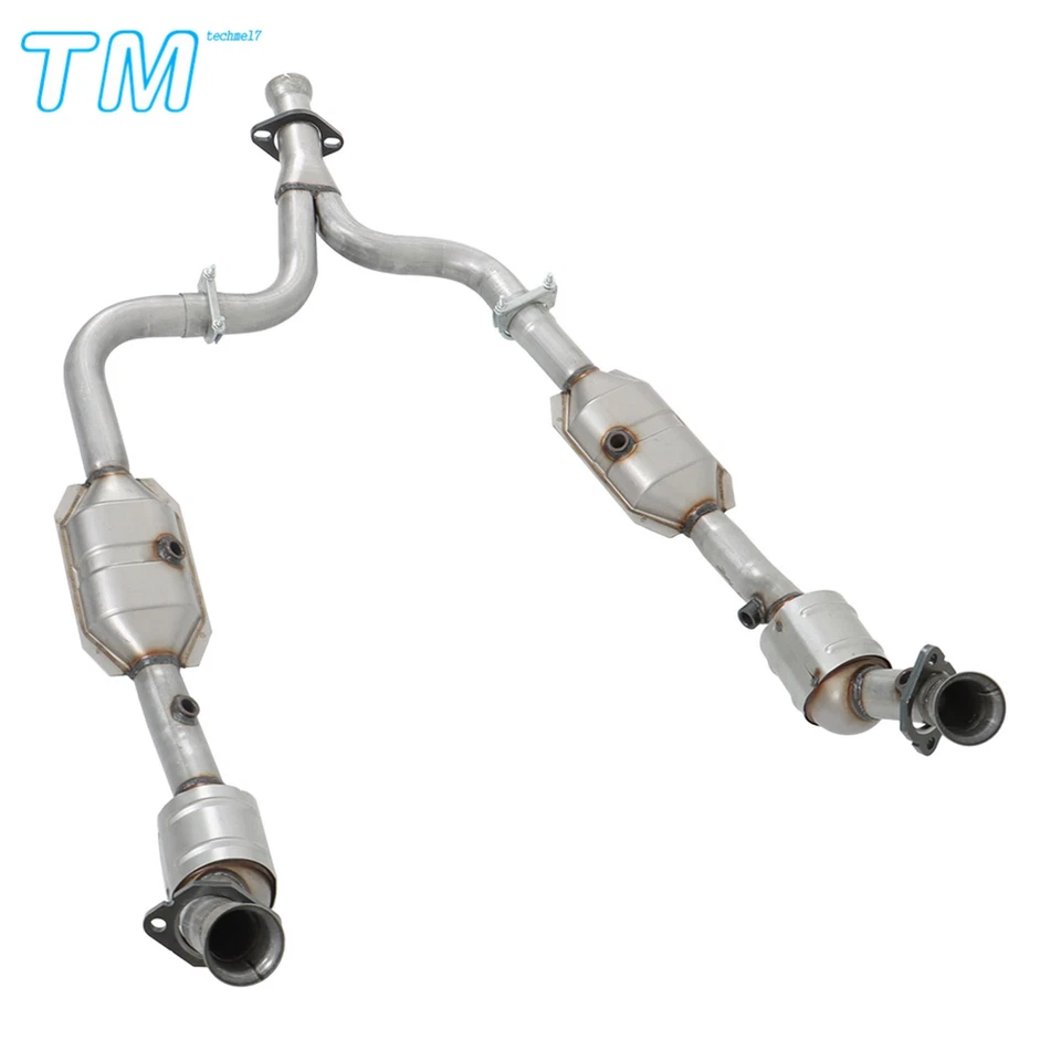Convertidor catalítico delantero izquierdo y derecho para Ford Mustang 3,8 L o 3,9 L 1999-2004 Foto 4 de 4