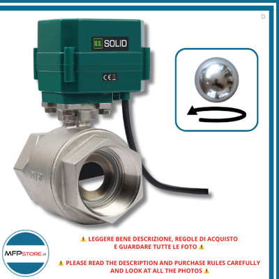 U.S. Solid USS-MSV20006-G Motorisierte Kugelventil 2'' 220V NC Edelstahl