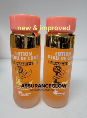 Peau de Lune Peeling Toning Lotion Brighten Skin Florale