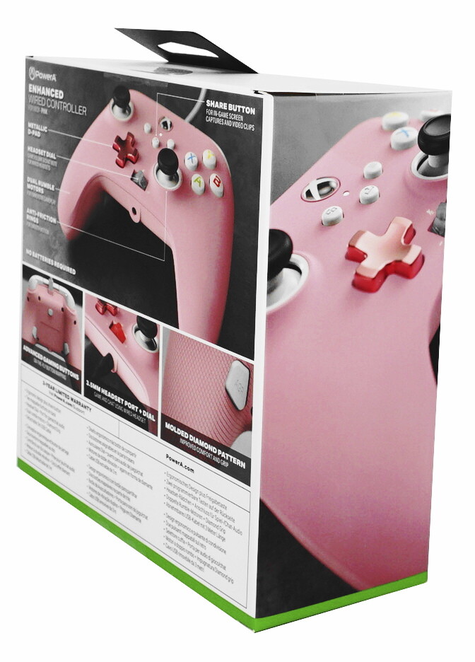 PowerA Enhanced Wired Controller - Pink - Xbox Series X|S