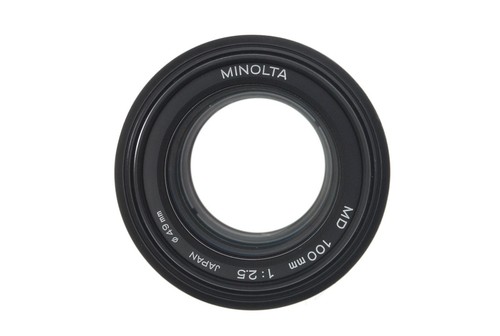 【MINT-】MINOLTA New MD NMD 100mm f/2.5 Portrait Lens From JAPAN - Picture 10 of 12