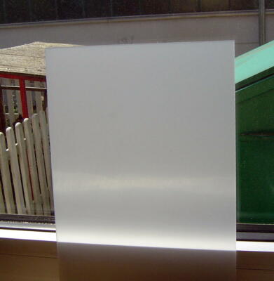 Plexiglas  Acrylglas WN670 79% LD 3mm opal milchglas Zuschnitt Platte auf Wunsch