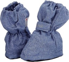 Playshoes Unisex Kid's Thermo Bootie Snow Boot UK 1 Child Denim Blue RRP £19.87