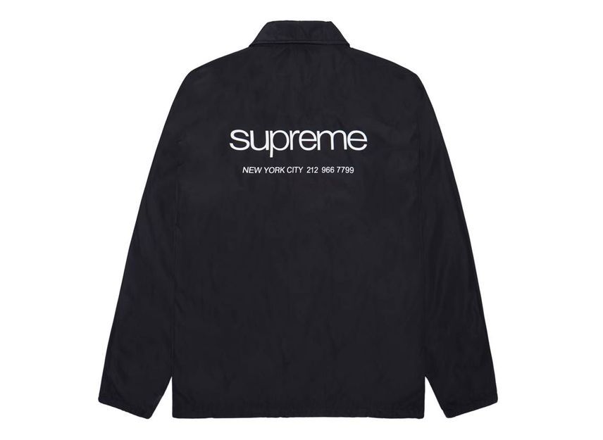 Supreme Nyc Coaches Jacket Black | eBay Supreme Nyc Coaches Jacket Black | eBay