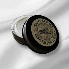 Beef Tallow Body Butter - Lotion for Skin and Face - 100% USA BT and Shea Butter