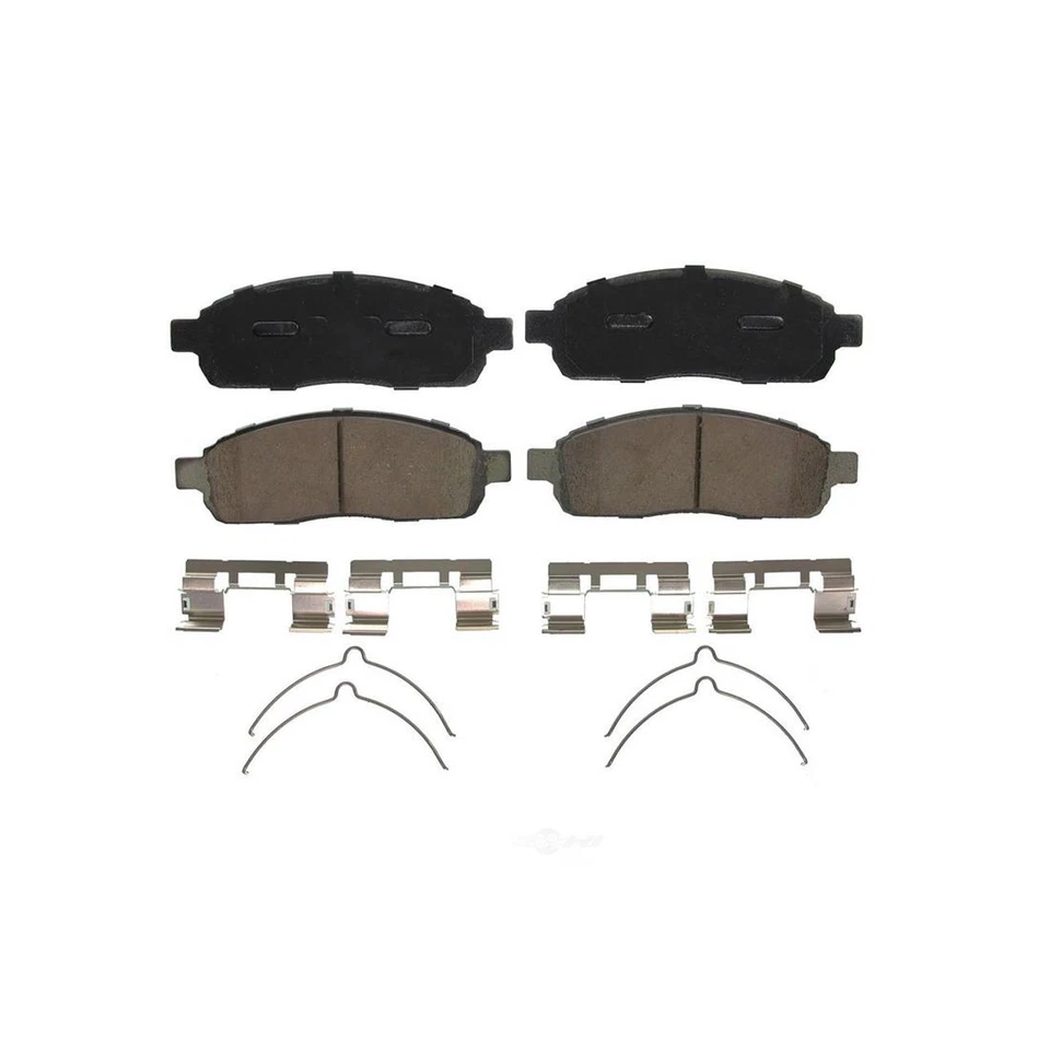 Juego de pastillas de freno de disco de cerámica Wagner delanteras con hardware para Ford F-150 2004-2009 Foto 2 de 3
