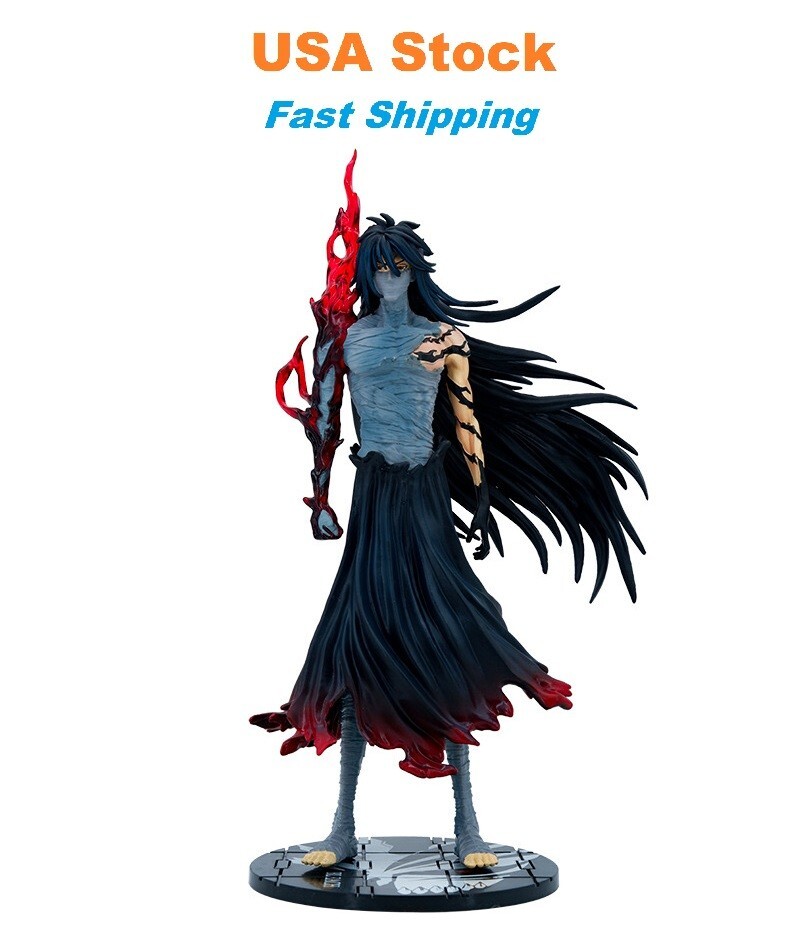 Holle Ichigo Figuur Groot 32 cm Deluxe Basis Ver. Horned Ichigo Slag Actie Figuur Groot Standbeeld Anime Collectormodel Ornament Geschenken