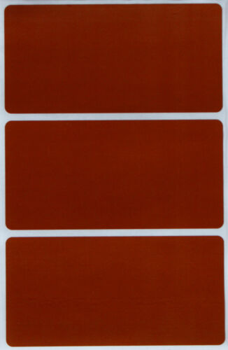 Rectangle Stickers Colored Labels Various Sizes (1" x 3/8" - 4" x 2") 15 Sheets - Picture 17 of 18