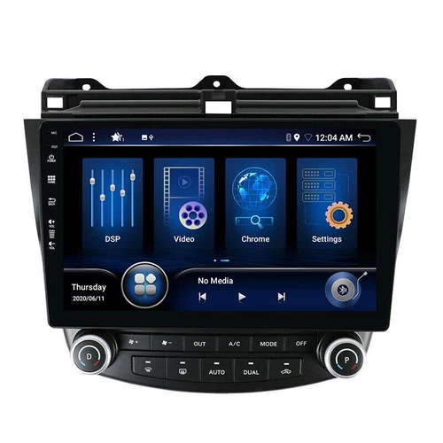10'' car radio stereo head unit frame panel + Cable for Honda Accord 2003-2007 - Bild 5 von 5
