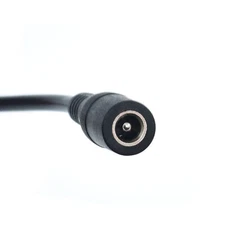 5pcs 12v DC Power Cord 5.5 x 2.1mm Female Plug to Pigtail Cable Adapter 6" 