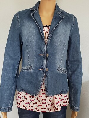 Denims Women's Denim Blazer Jacket Size 