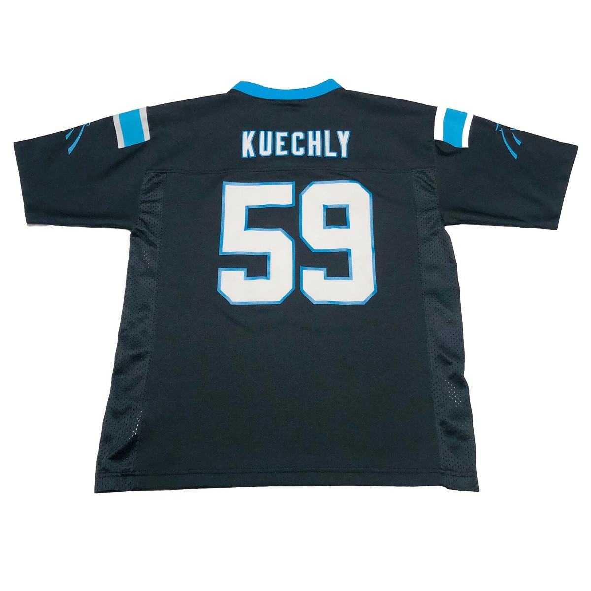 Luke Kuechly Jersey Youth Nike NFL Carolina Panthers Luke Kuechly #59 Youth  Small Black Home, image size:1200x1200