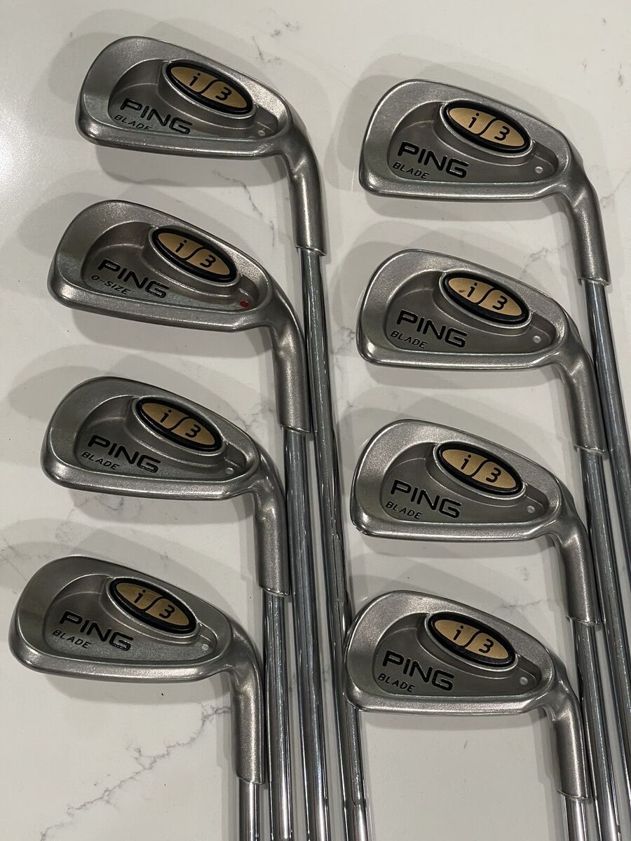 Ping i3 Blade Silver Dot 4-UW Iron Set Cushin Z-Z65 Stiff Ping i3 Blade Silver Dot 4-UW Iron Set Cushin Z-Z65 Stiff