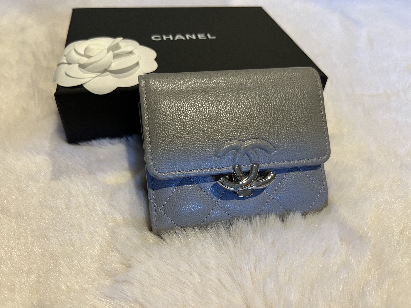 chanel small flap wallet Gem