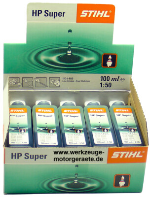 10x 100ml Zweitaktmotoröl Stihl HP Super, 0781 319 8067, Mischöl, 1Liter