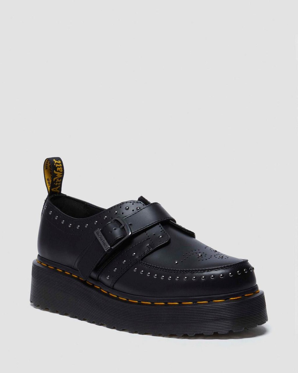 【Dr.Martens】RAMSEY QUAD MONK Dr Martens Ramsey Quad Monk Shoes (Size 8) Platform Creeper