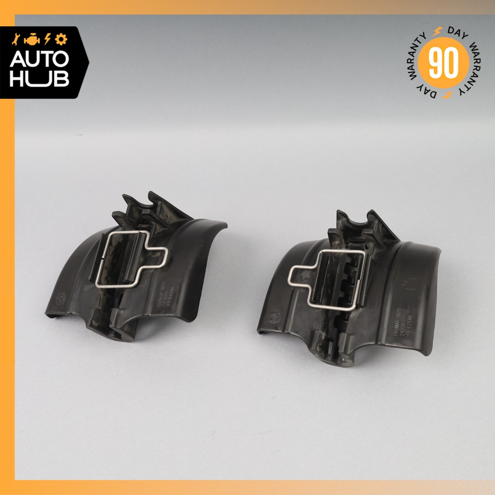 09-16 Ferrari F151 FF Front Left & Right Side Brake Air Flow Flap Flaps Set OEM