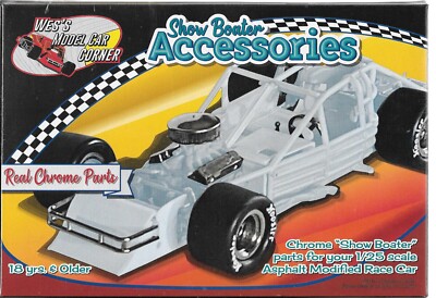 1:25 Wes's Show Boater Chrome Detailed Accessories Kit for Modified Car Kits