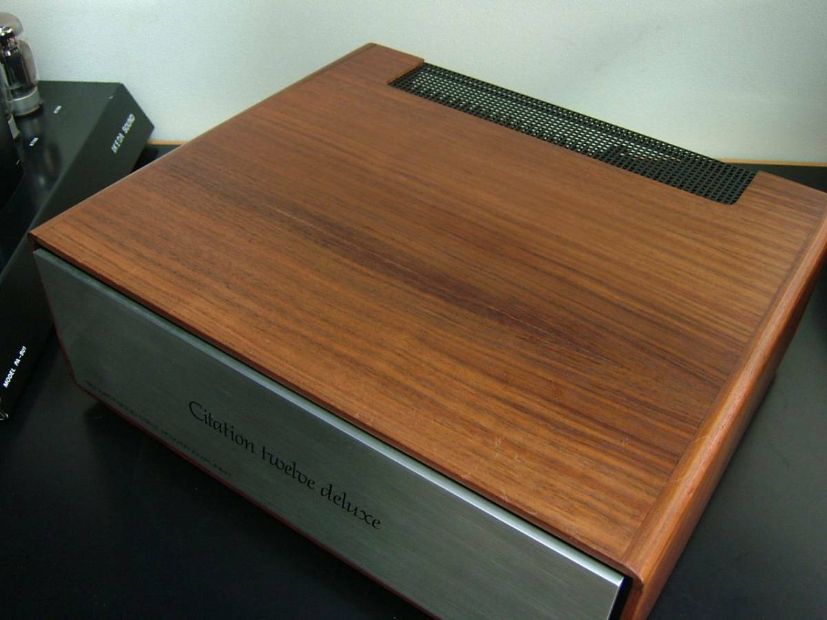 Used Harman Kardon Citation 12 Deluxe Power Amplifier Used Harman Kardon Citation 12 Deluxe Power Amplifier