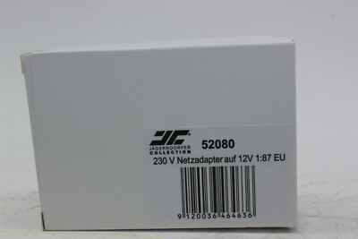 Jägerndorfer JC 52080 Netzadapter 230V auf 12 V für Seilbahn 1:87 Adapter