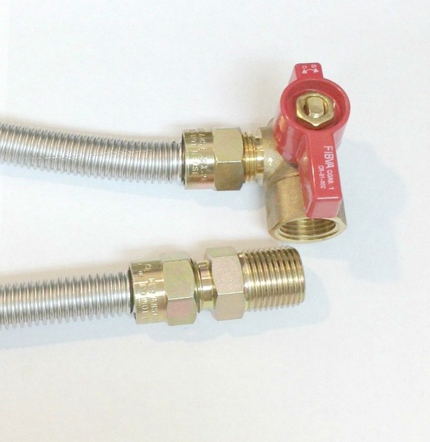 Hearthmaster Gas Shut Off Valve With Brass Escutcheon Key For Sale