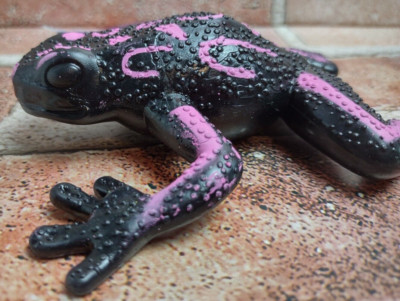 Frog Life-Like Realistic Squishy Stretchable Figure Squeeze Toad Squeezable Toy