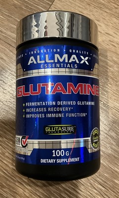 Allmax Essentials Glutamine 100g Improve Recovery&inmune Fast Shipping- 02/2026