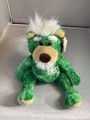 4-H GLORY BE Green Lion  EINSTEIN 4-leaf Clover Colorado 2009 PLUSH BEANBAG UWT