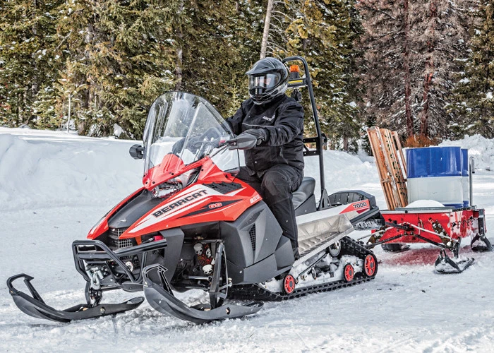 Red Skull Arctic Cat Sled Shock Protector Covers Snowmobile (Set of 2) NEW - Image 3 of 4