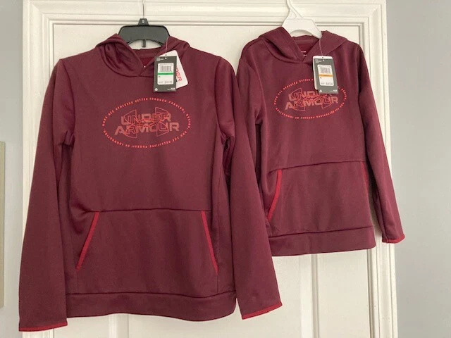 Boys maroon hoodie clearance