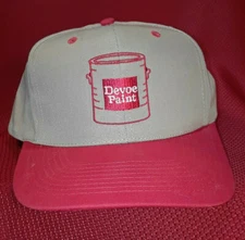 DEVOE PAINT CAP adjustable AWC Paint Center Logo Baseball SnapBack Hat NEW tan