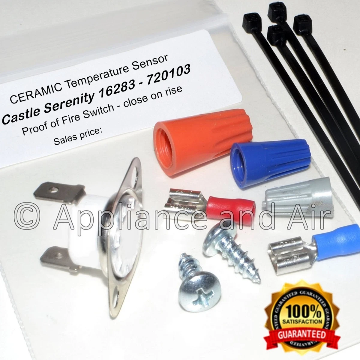 16283 - 720103 Castle Serenity Temperature Sensor + Instructions, Ships  TODAY! | eBay