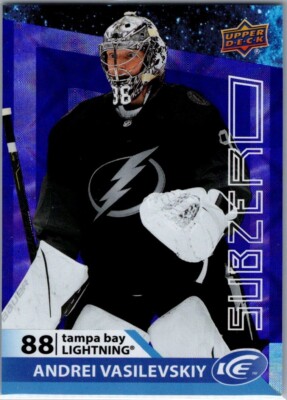 Andrei Vasilevskiy 2021-22 Upper Deck  ICE  SubZero #SZ-22 Tampa Bay Lightning