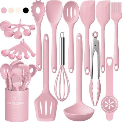 Set De Utensilios De Cocina De Silicona De 22 Pzs, Resistente Al Calor