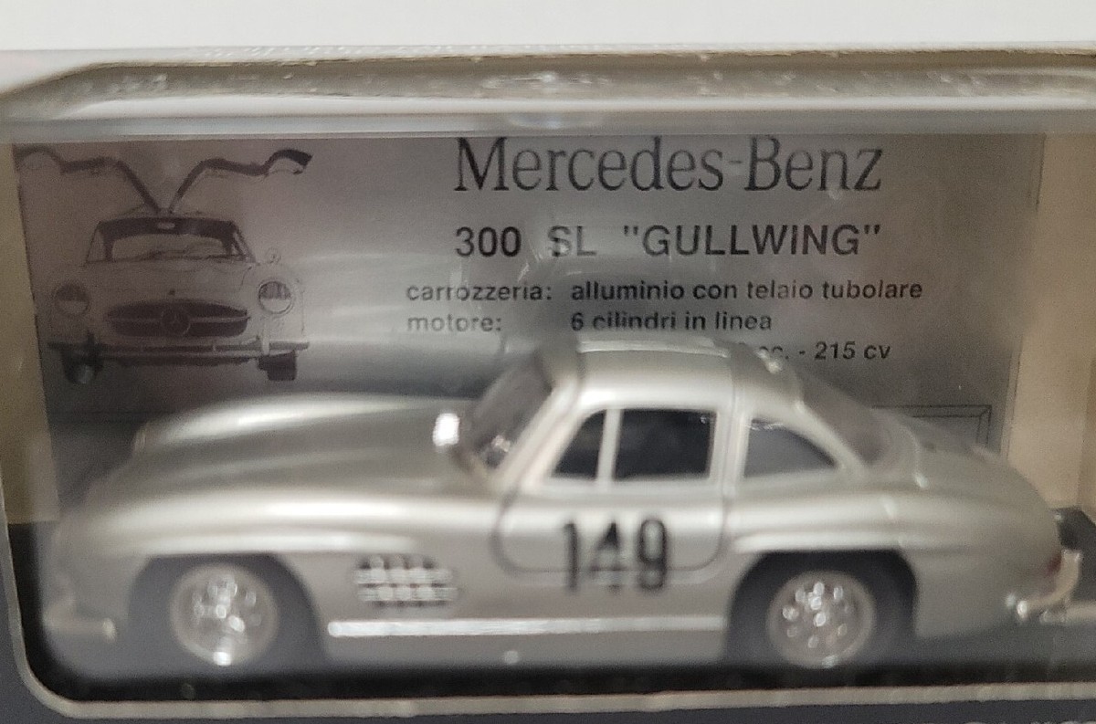 Bang 1:43 Scale Mercedes Benz 300 SL Gullwing NEW IN PACKAGE MADE