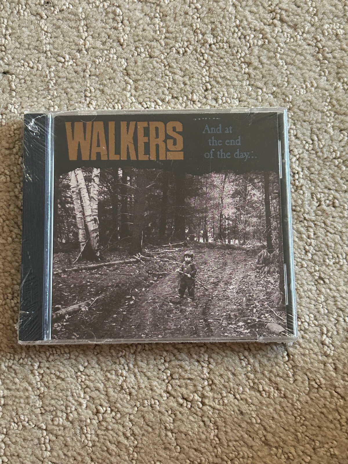The Walkers And At The End Of The Day... CD Sealed Spine Cut