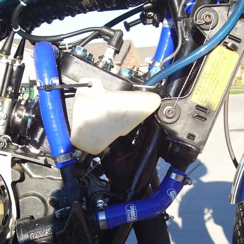 Kit de manguera + clip Samco Lightning BLU camuflaje Yamaha TZ 250 F, TZ 350 F, TZ350 G 79-80 Foto 3 de 4