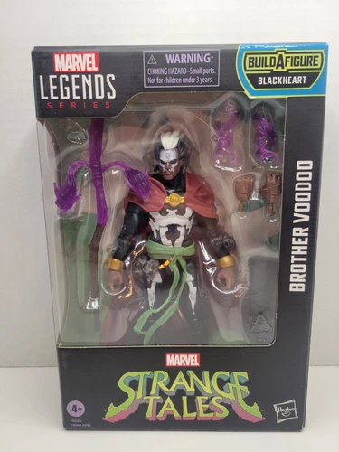 Marvel Legends Strange Tales Brother Voodoo 6" Action Figure with BAF Blackheart
